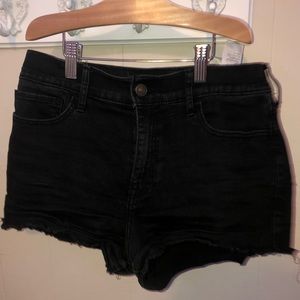 Black A&F Shorts